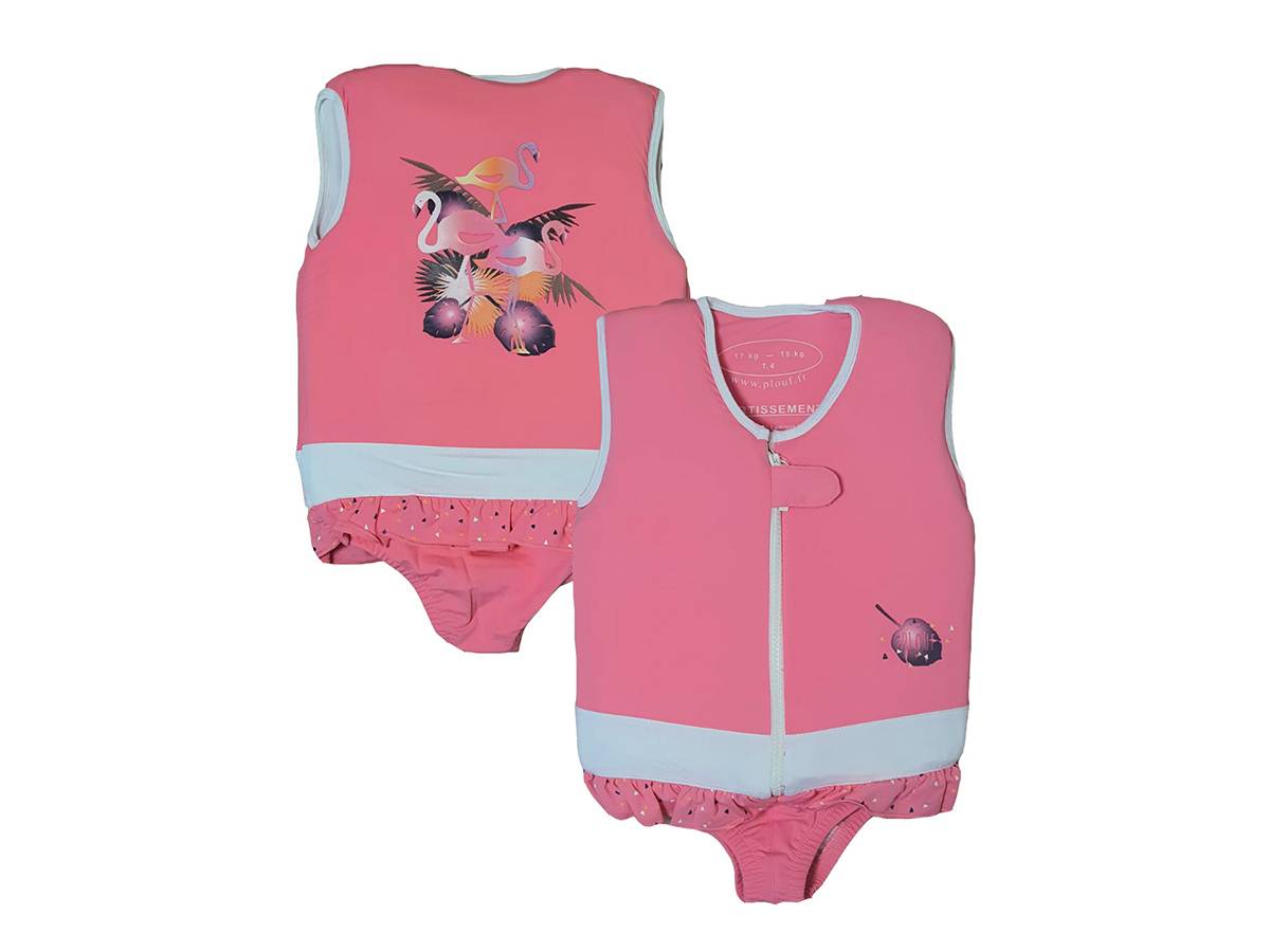 Plouf - Maillot de bain flottant fille Flamingo - Plouf