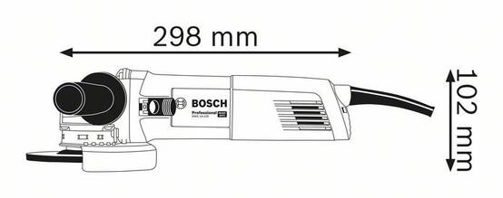 Bosch - Meuleuse BOSCH X-Lock GWX 14-25 - 1400W Ø125 mm - 06017B7000 - Image 2