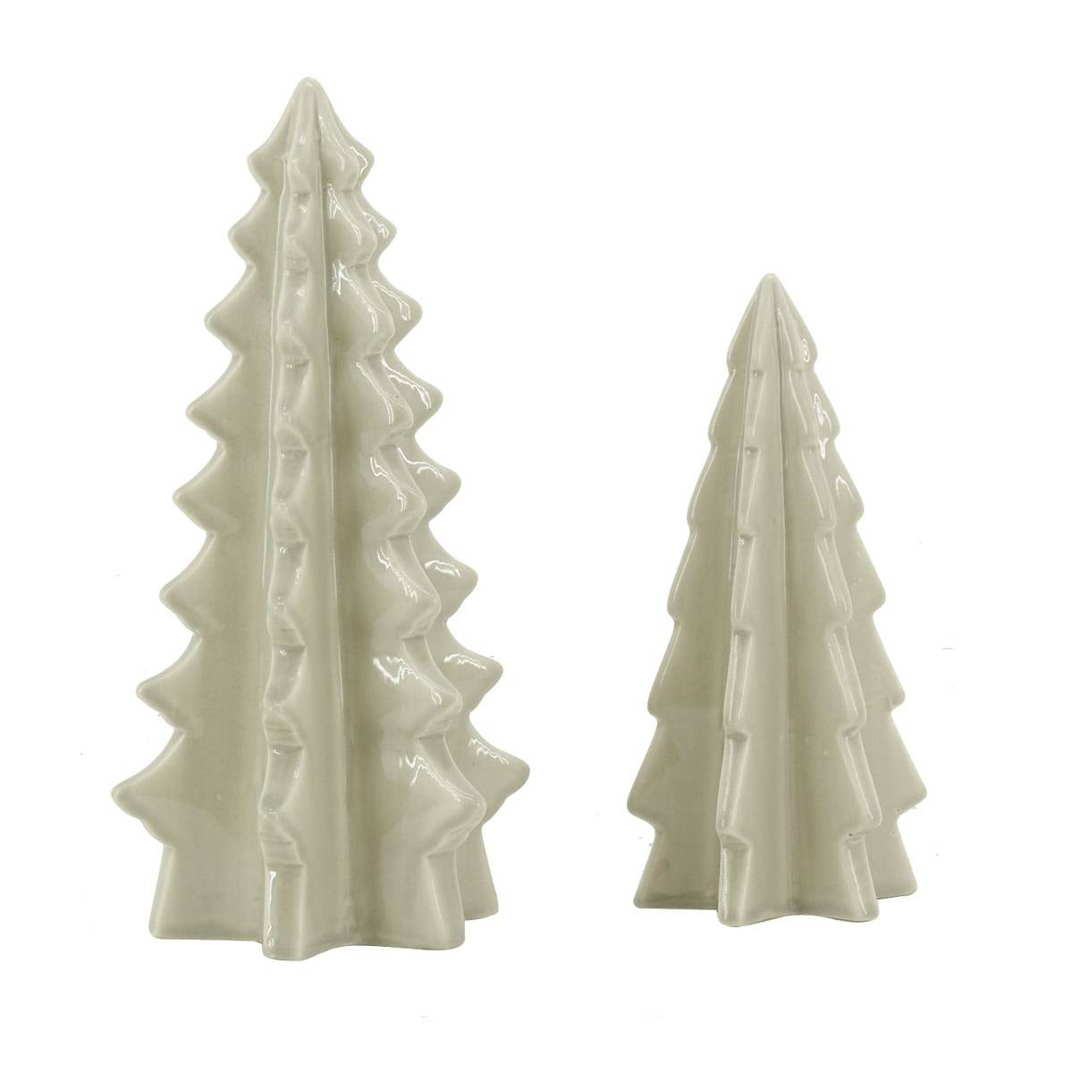 Aubry Gaspard - Duo de sapins en céramique - Imagen 1