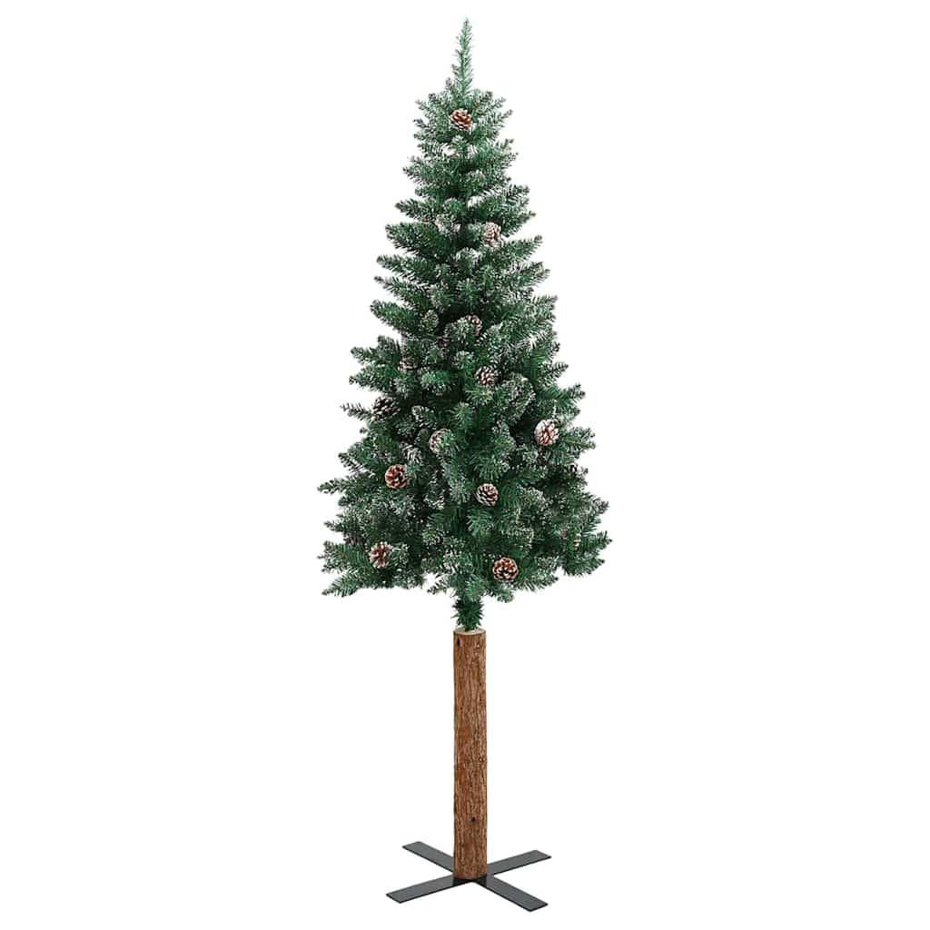 ComfortXL - Sapin de Noël Crayon Floconné 180 cm, Prêt à Poser avec 300 LED et 120 Décorations – ComfortXL Outdoor Living - Image 5