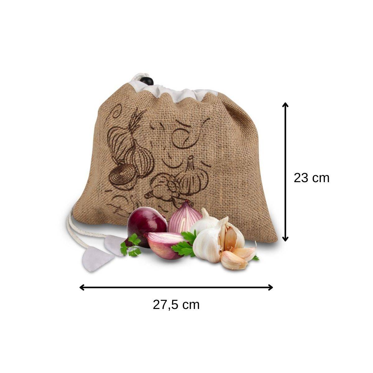 Petit sac à légumes réemployable Fackelmann Nature - Image 3