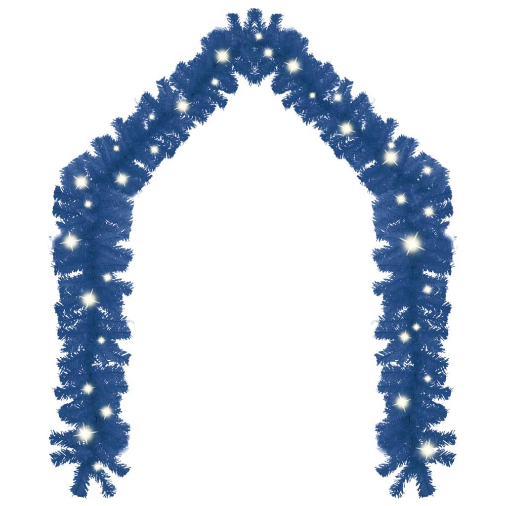 Guirlande de Noël - Décoration De Noël avec lumières LED 10 m Bleu - Image 1