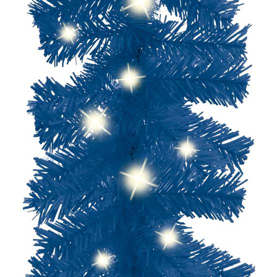 Guirlande de Noël - Décoration De Noël avec lumières LED 10 m Bleu - Image 4