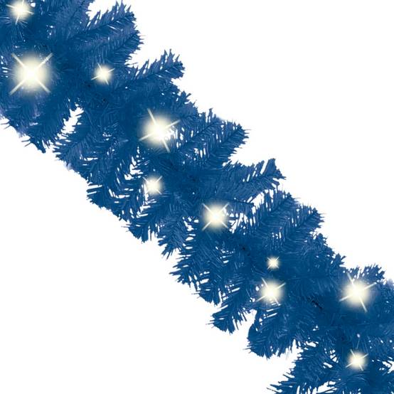Guirlande de Noël - Décoration De Noël avec lumières LED 10 m Bleu - Image 3