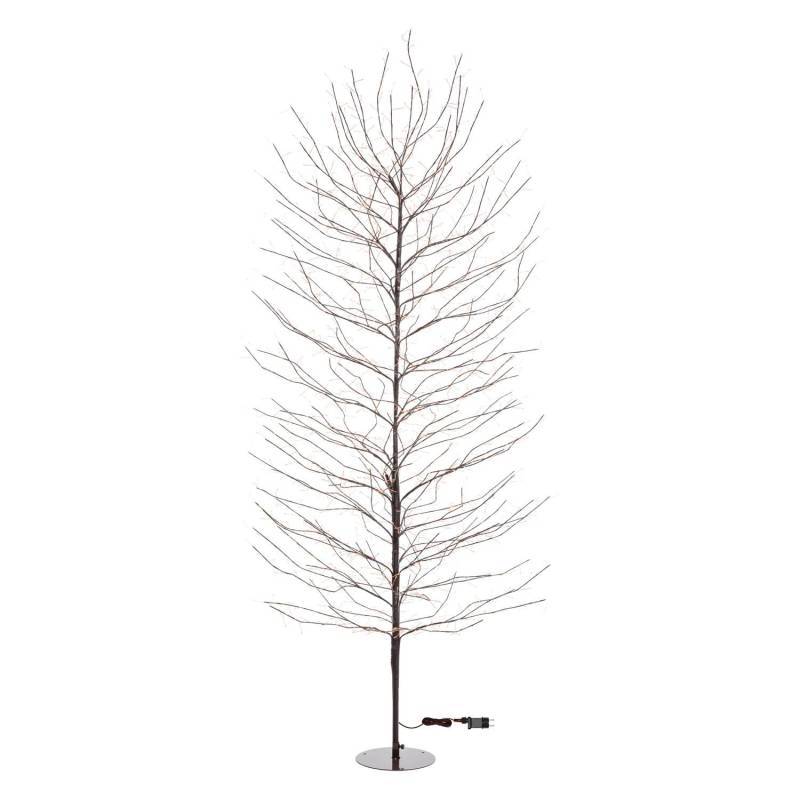 Lotti - Arbre Lumineux TILLEUL Marron H230cm 1560 MicroLED FlashLED Blanc chaud Lotti - Imagen 4