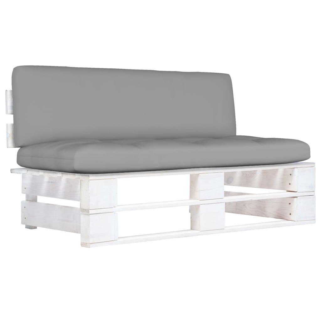 Prolenta Premium - Banc de jardin Blanc 65 X 110 cm - Prolenta Premium - Image 1