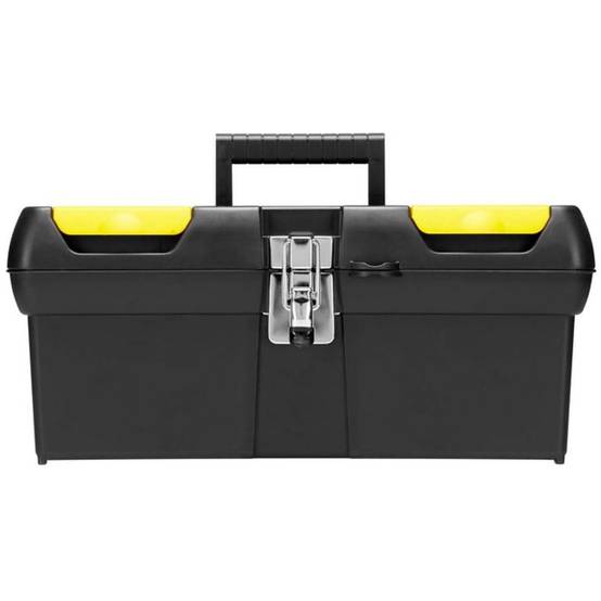 stanley - Boite à Outils L41xP18x20 cm + 2 Organiseurs Couvercle - Robuste Poignée Articulée STANLEY - Image 5