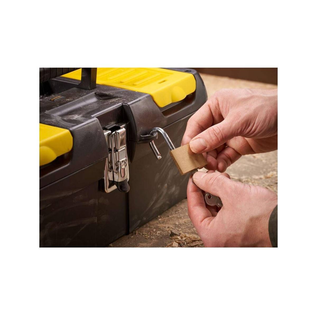 stanley - Boite à Outils L41xP18x20 cm + 2 Organiseurs Couvercle - Robuste Poignée Articulée STANLEY - Image 4