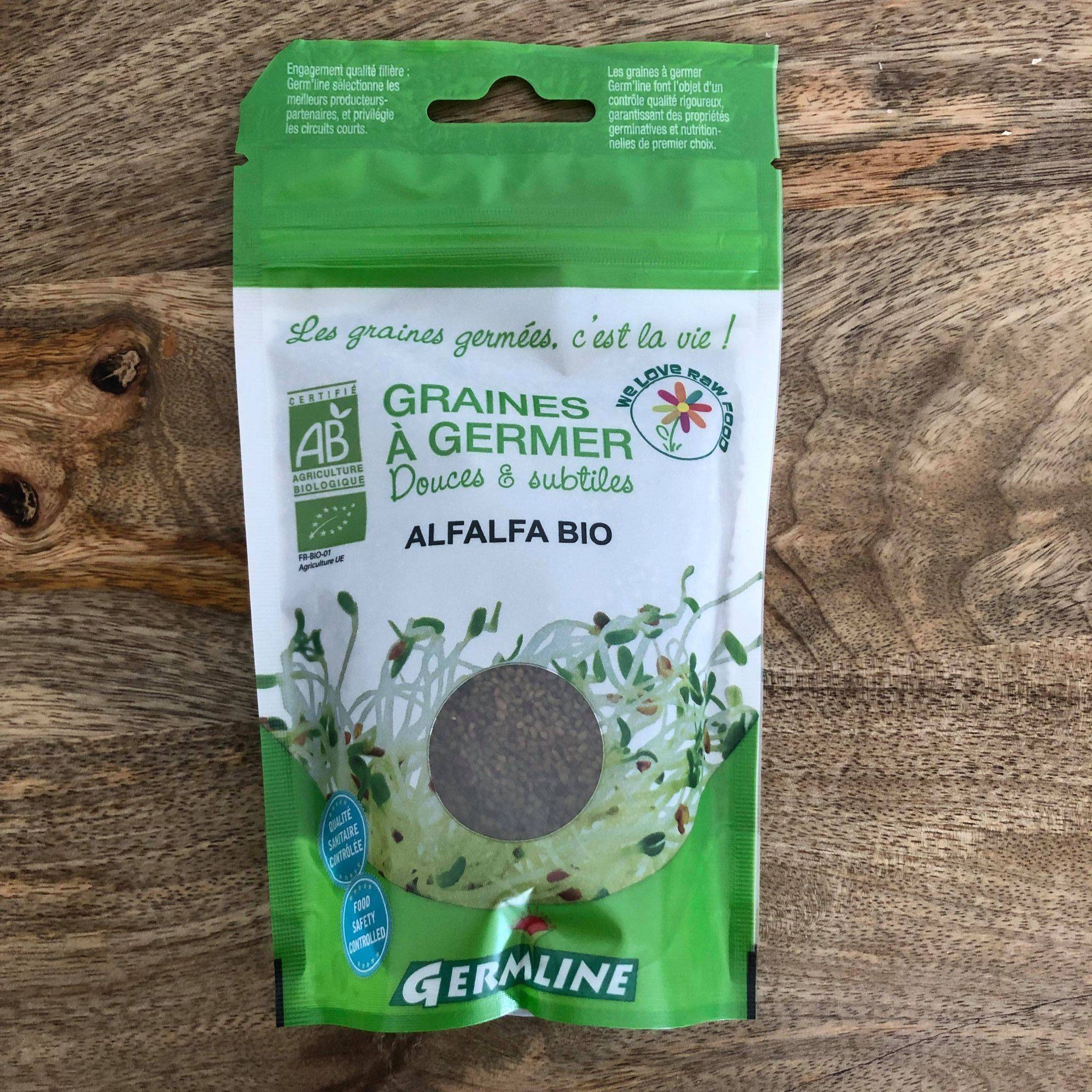0 - Graines à germer- ALFALFA BIO - Germline