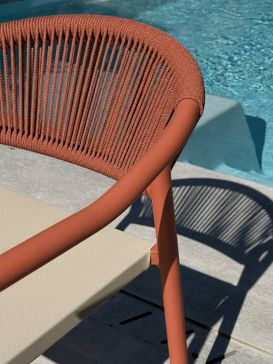 Dcb Garden - Lot de 2 fauteuils de jardin - - Terracotta - SUMBA - Image 4