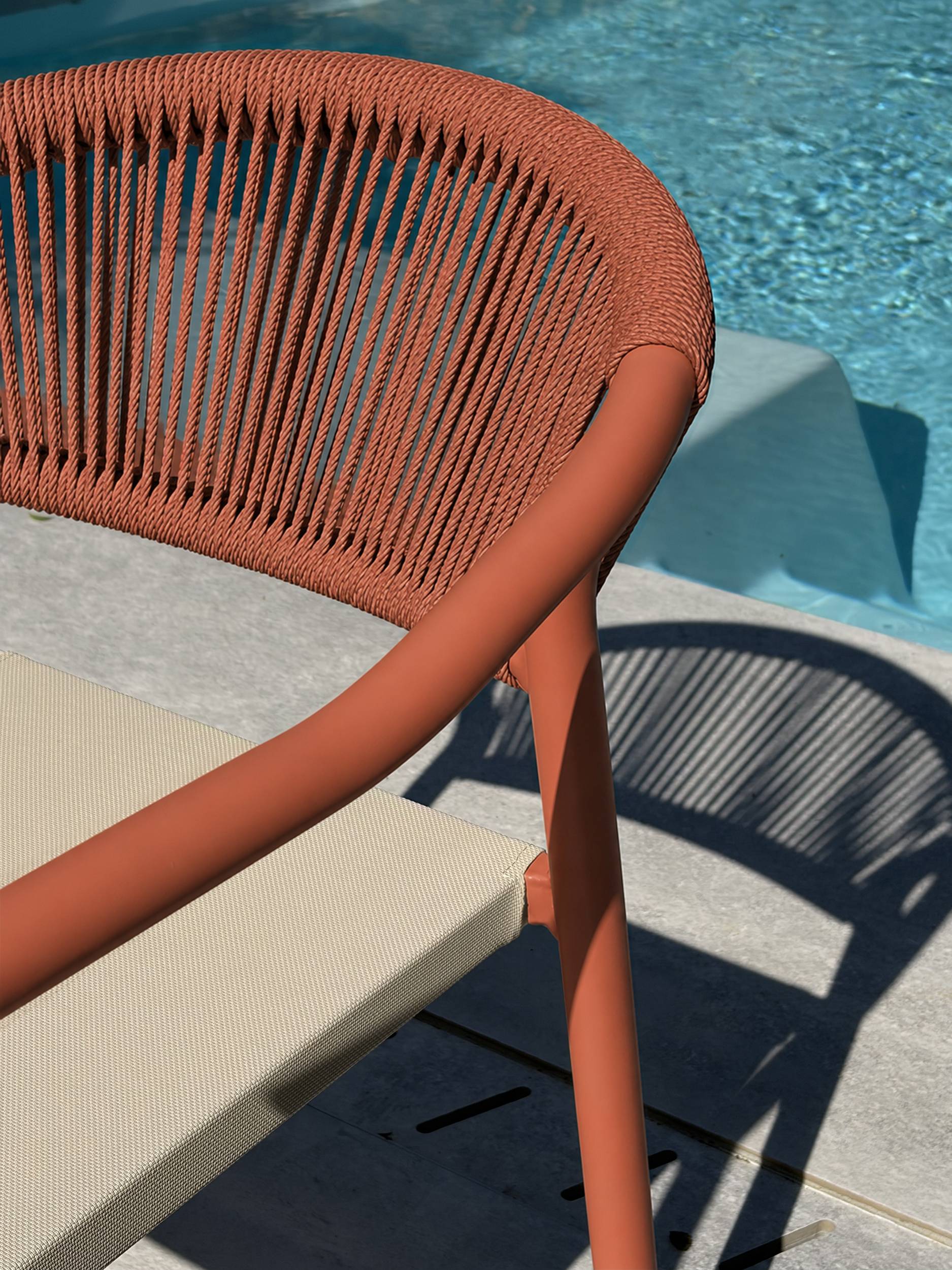 Dcb Garden - Lot de 2 fauteuils de jardin - - Terracotta - SUMBA - Image 4