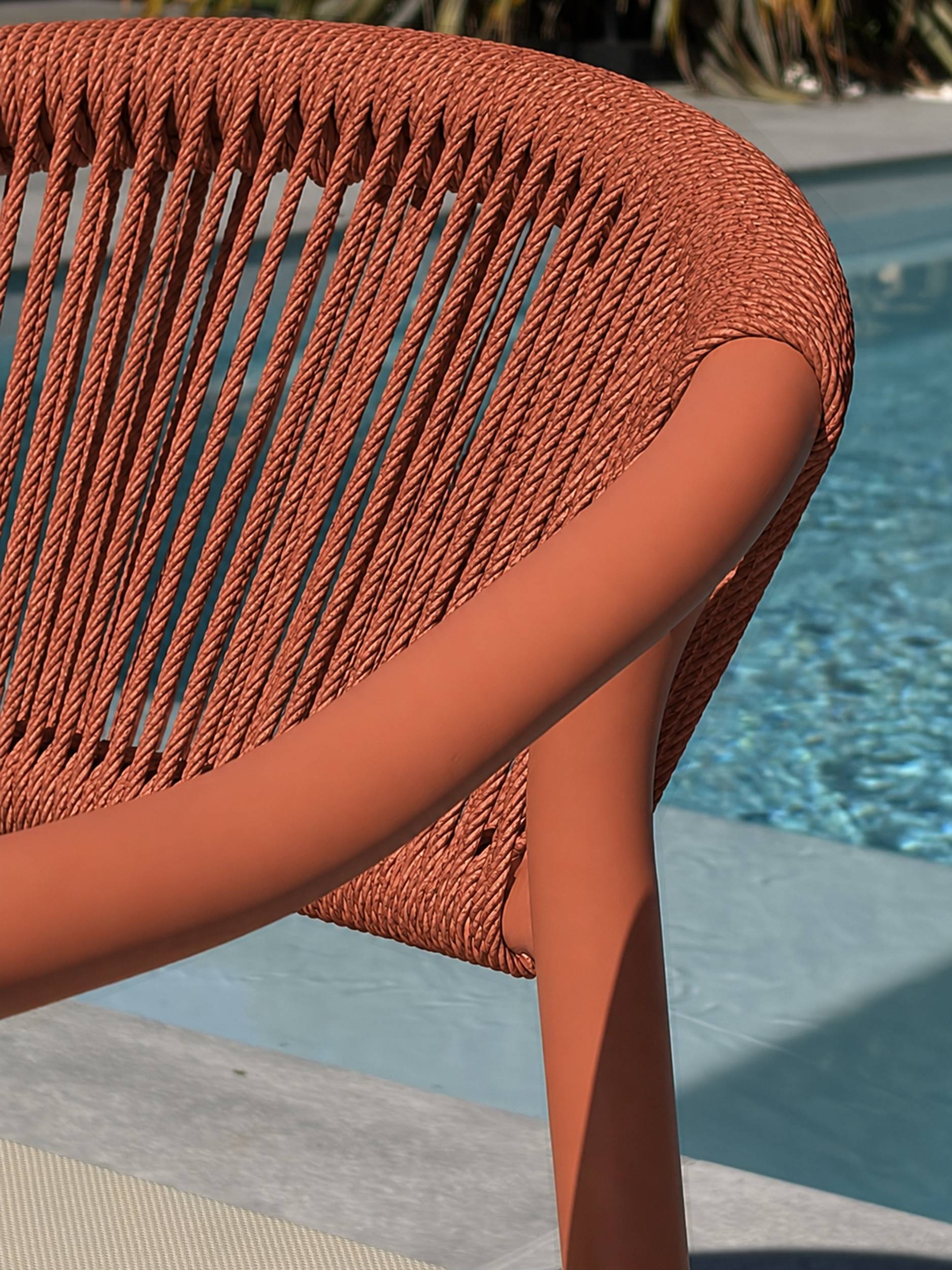 Dcb Garden - Lot de 2 fauteuils de jardin - - Terracotta - SUMBA - Image 5