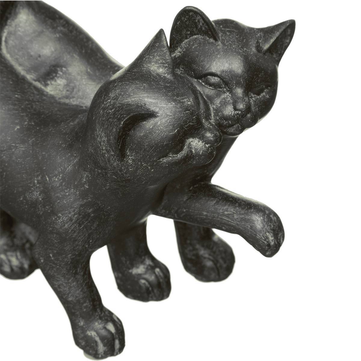 Atmosphera - Statue 2 chats Lenny H.15cm résine - Atmosphera Créateur d'intérieur - Imagen 2