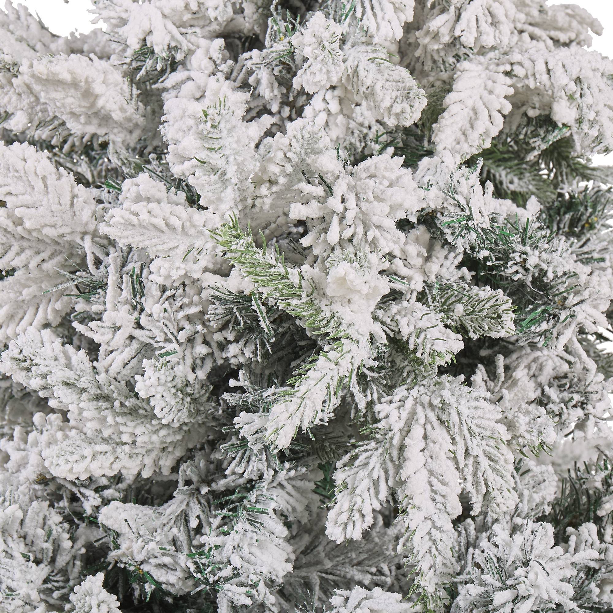 Beliani - Sapin de Noël Matière synthétique Blanc TOMICHI - Beliani - Imagen 4