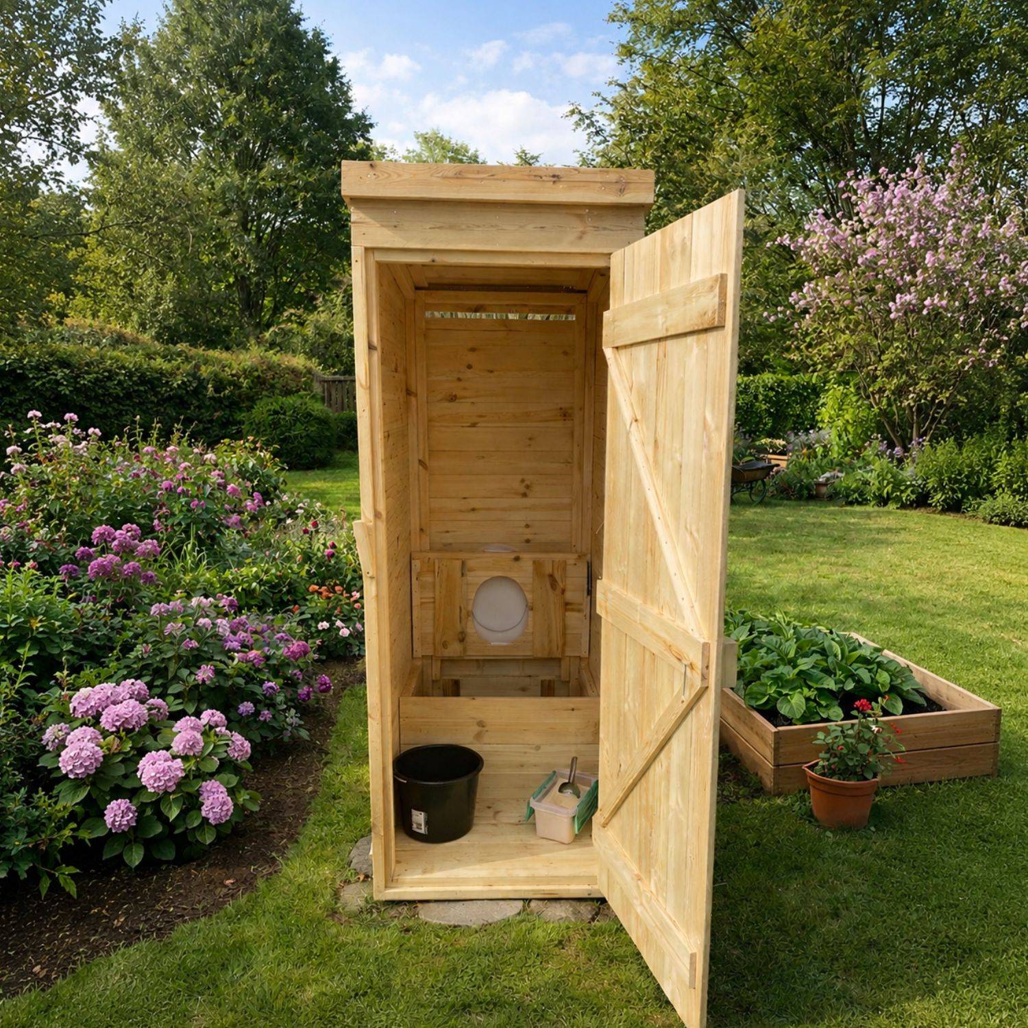 Toilette sèche d'extérieur Suzanne - Image 1