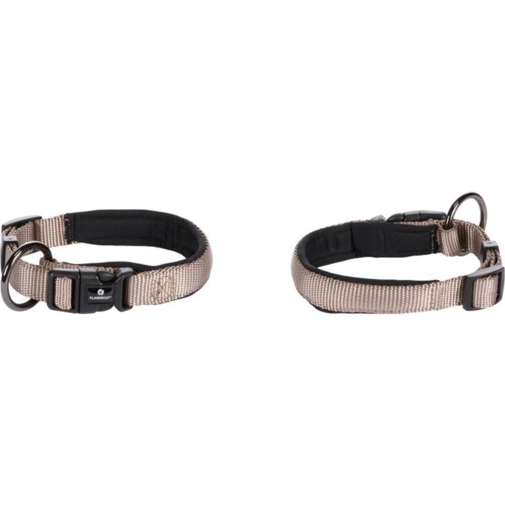 Flamingo - Collier ABBI taupe S 35-40 cm Pour chiens. - Image 2