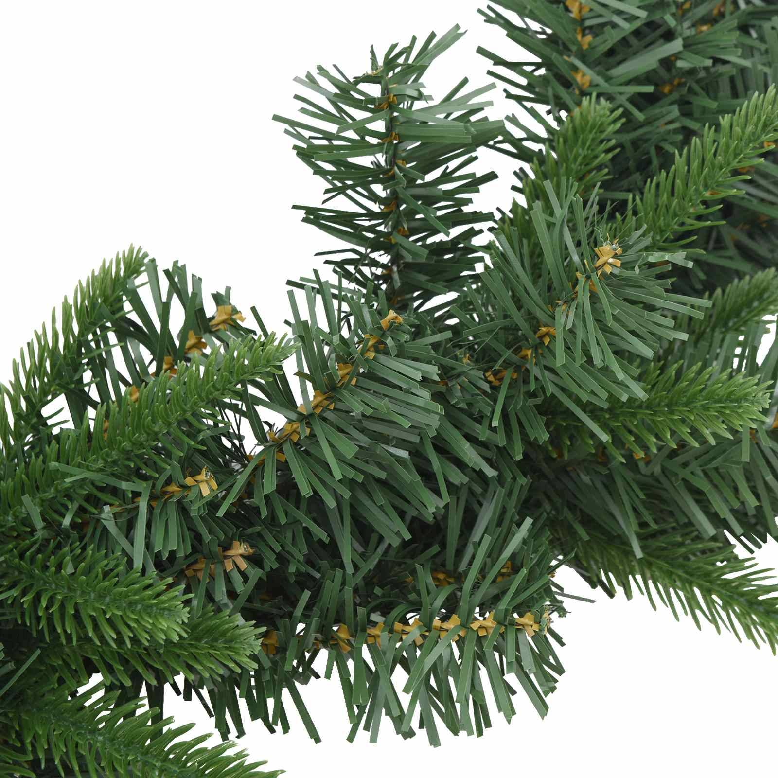 Vidaxl - Couronne de Noël Vert Ø 50 cm PVC et PE vidaXL 42056967 - Image 5