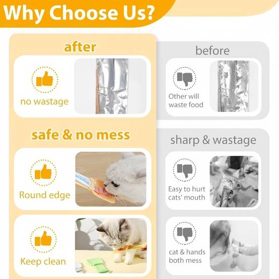 IntiMeg - Distributeur de nourriture pour chat jaune - IntiMeg - Image 4