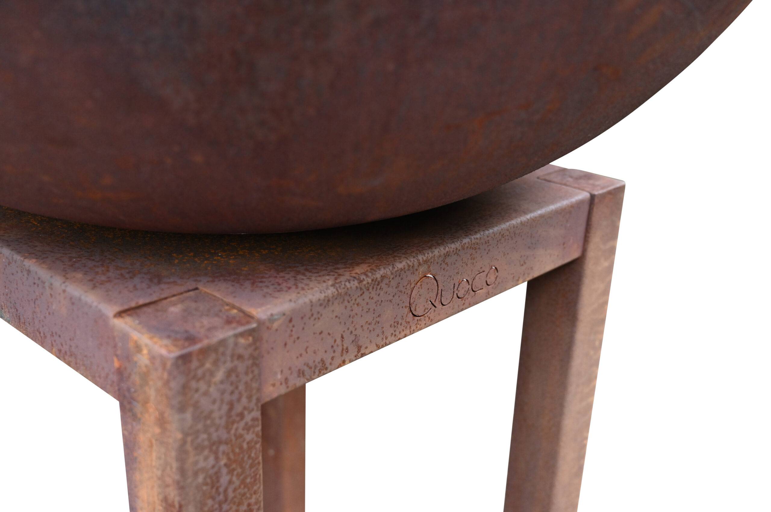 Brasero Piatto Montabile Medium Corten diam84 - Quoco - Image 3