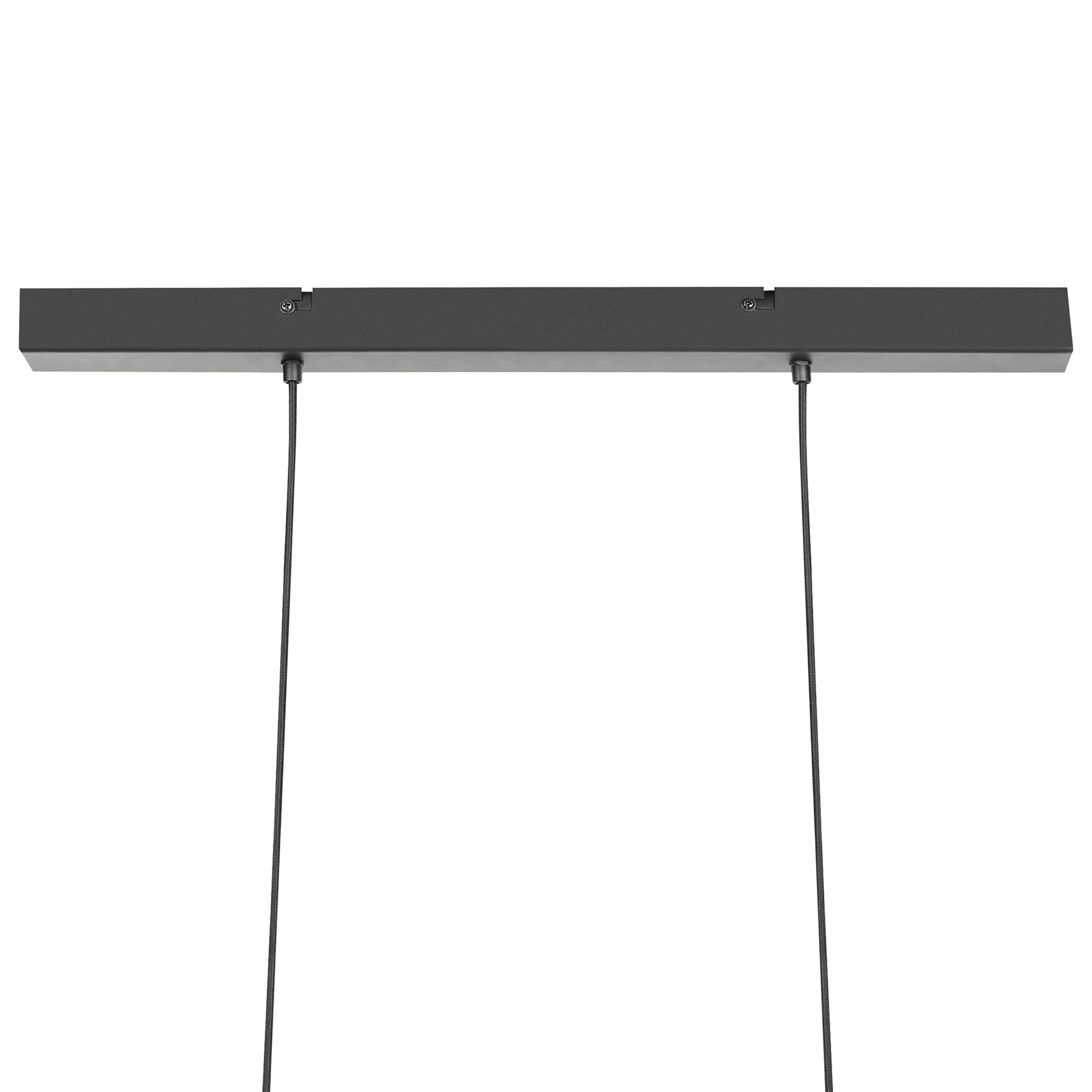 Beliani - Lampe suspension Manguier Noir AYENSU - 74x15x153- Beliani - Image 7