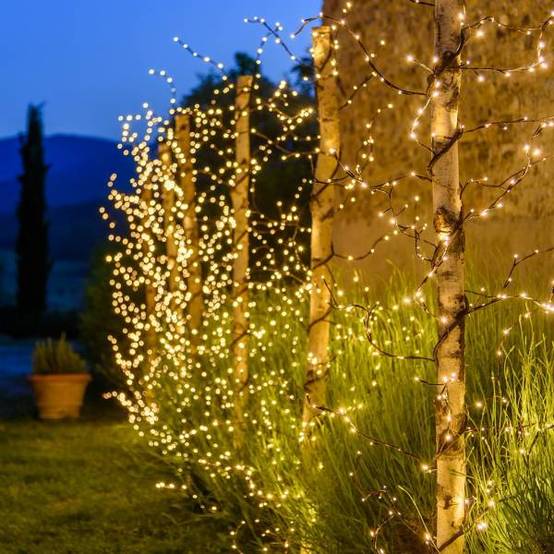 Branche lumineuse murale marron LED blanc chaud Lotti - Image 5