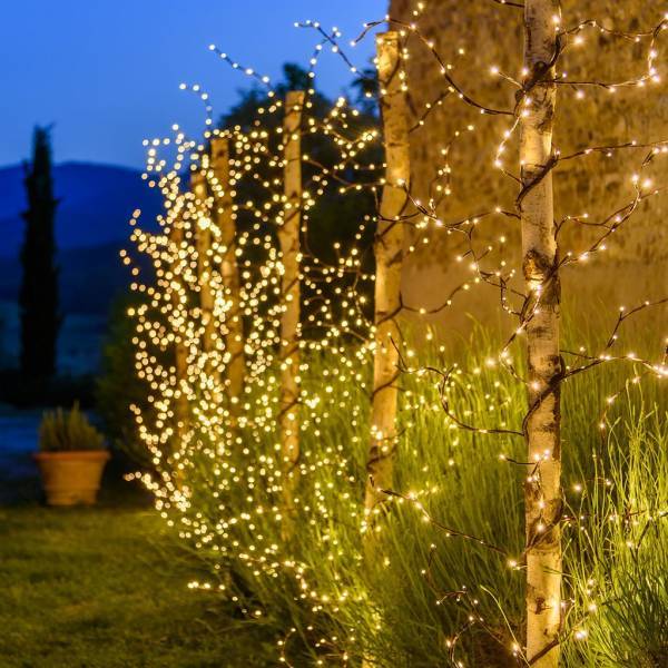 Branche lumineuse murale marron LED blanc chaud Lotti - Image 5