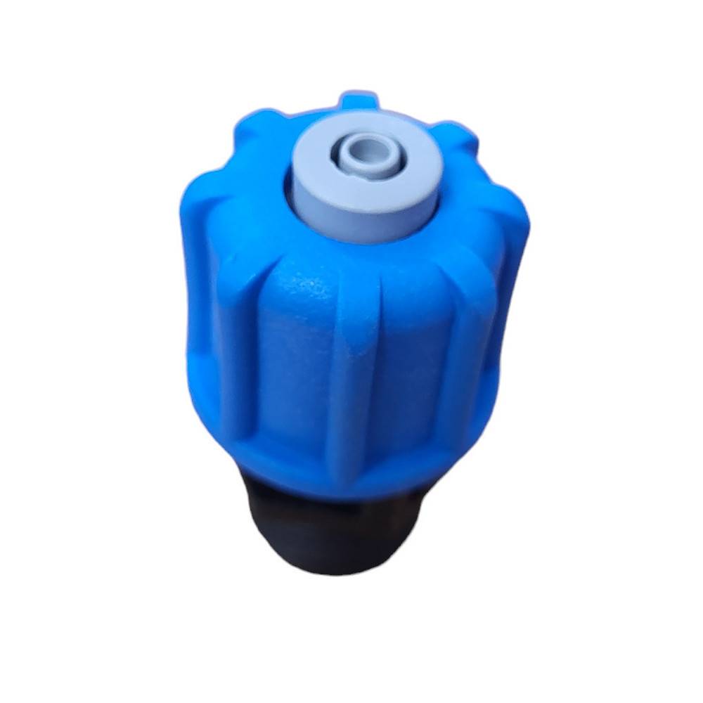 Raccordement 1/2 pouce d'aspiration et d'injection de l'eau de analyse, embout blue. - Imagen 2
