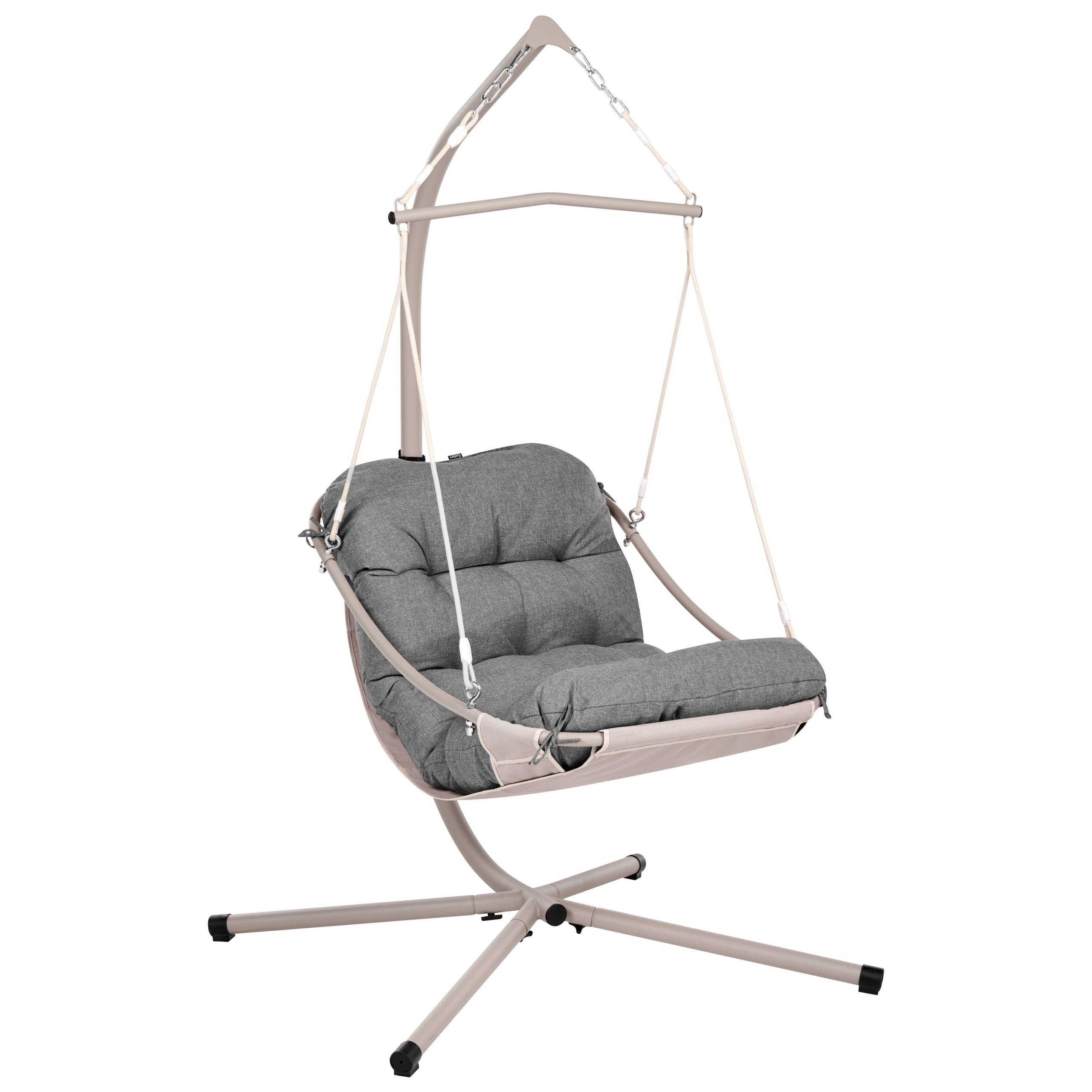Beliani - Chaise porte-à-faux Oléfine Gris ALGHERO - 109x101x195- Beliani - Image 2