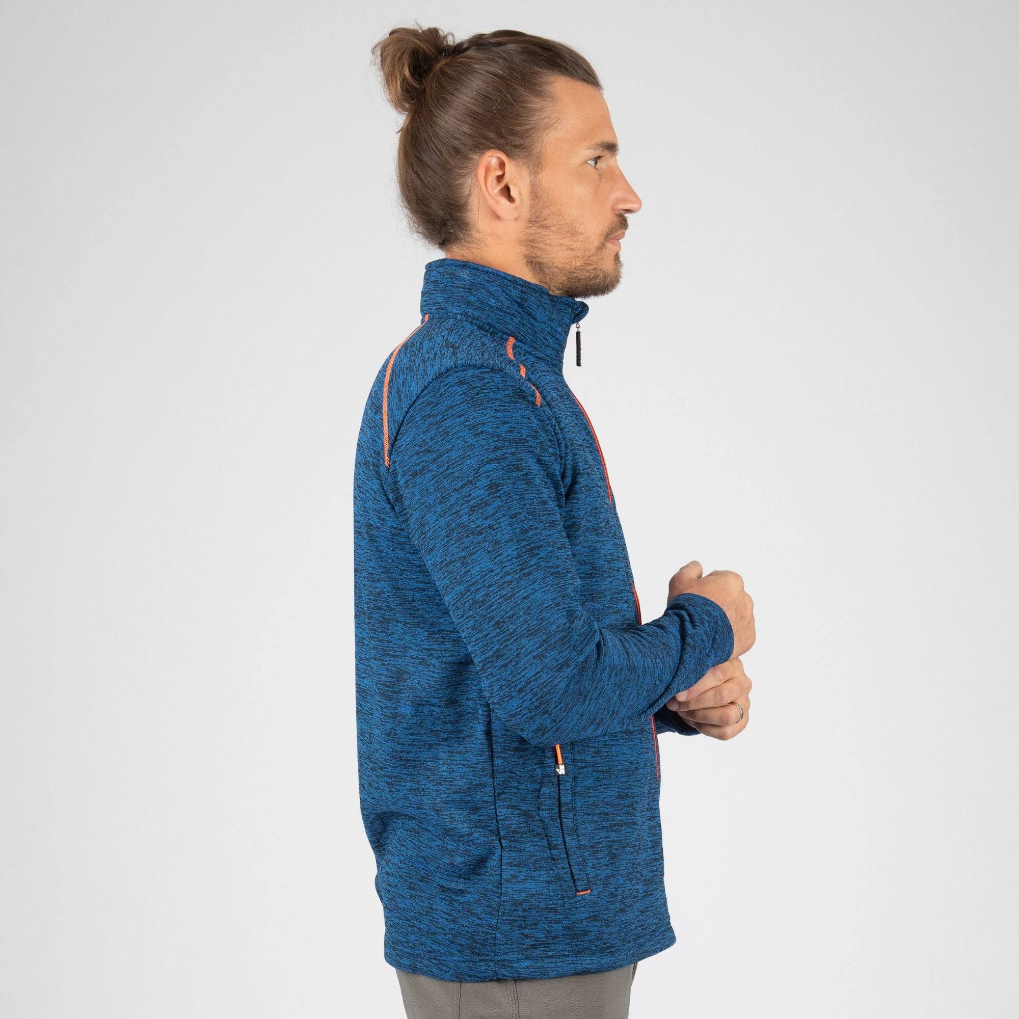 Nineworths - Veste - NORTH WAYS - LENNY 1505 Marine / Orange Fluo T.M - Image 3