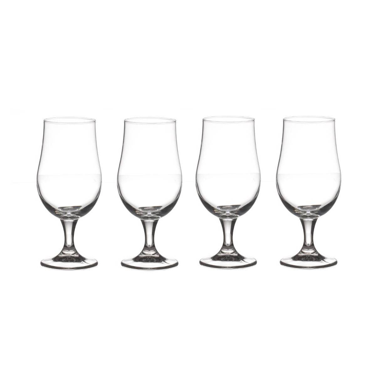 Lot de 4 Verres à Bières "Chouf" 37cl Transparent - Image 2