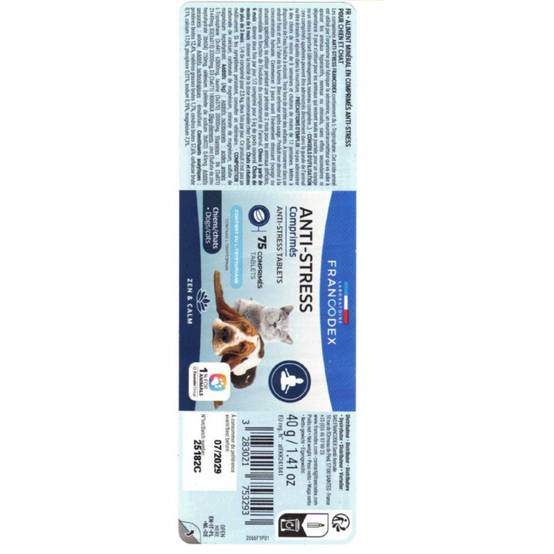 Francodex - Anti-Stress 75 Comprimés Pour Chiens et Chats - Image 4