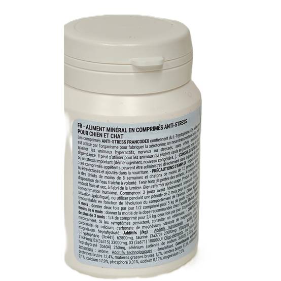 Francodex - Anti-Stress 75 Comprimés Pour Chiens et Chats - Image 2