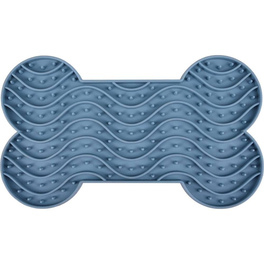 Tapis à lécher YUMMEE couleur bleu taille M 21 cm pour chien - Imagen 4