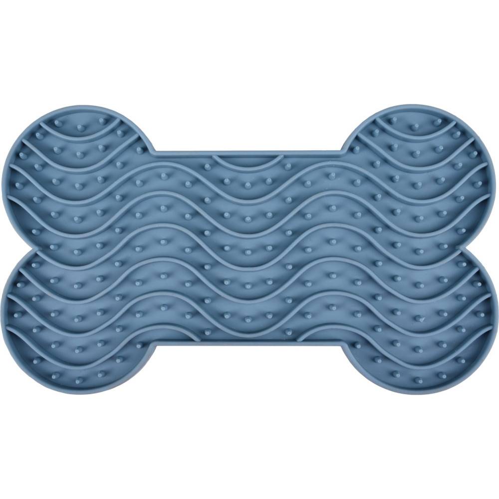 Tapis à lécher YUMMEE couleur bleu taille M 21 cm pour chien - Imagen 1