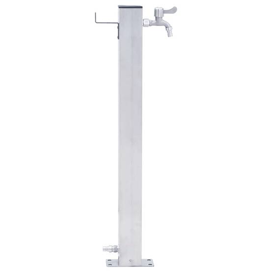PANGIVO - Colonne à eau acier inoxydable gris 23.5 x 7 x 100 cm - PANGIVO - Image 3