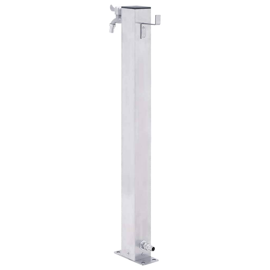 PANGIVO - Colonne à eau acier inoxydable gris 23.5 x 7 x 100 cm - PANGIVO - Image 4