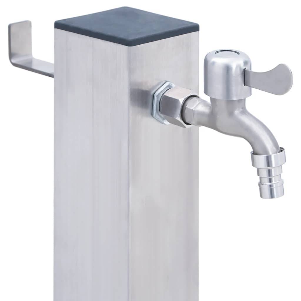 PANGIVO - Colonne à eau acier inoxydable gris 23.5 x 7 x 100 cm - PANGIVO - Image 5