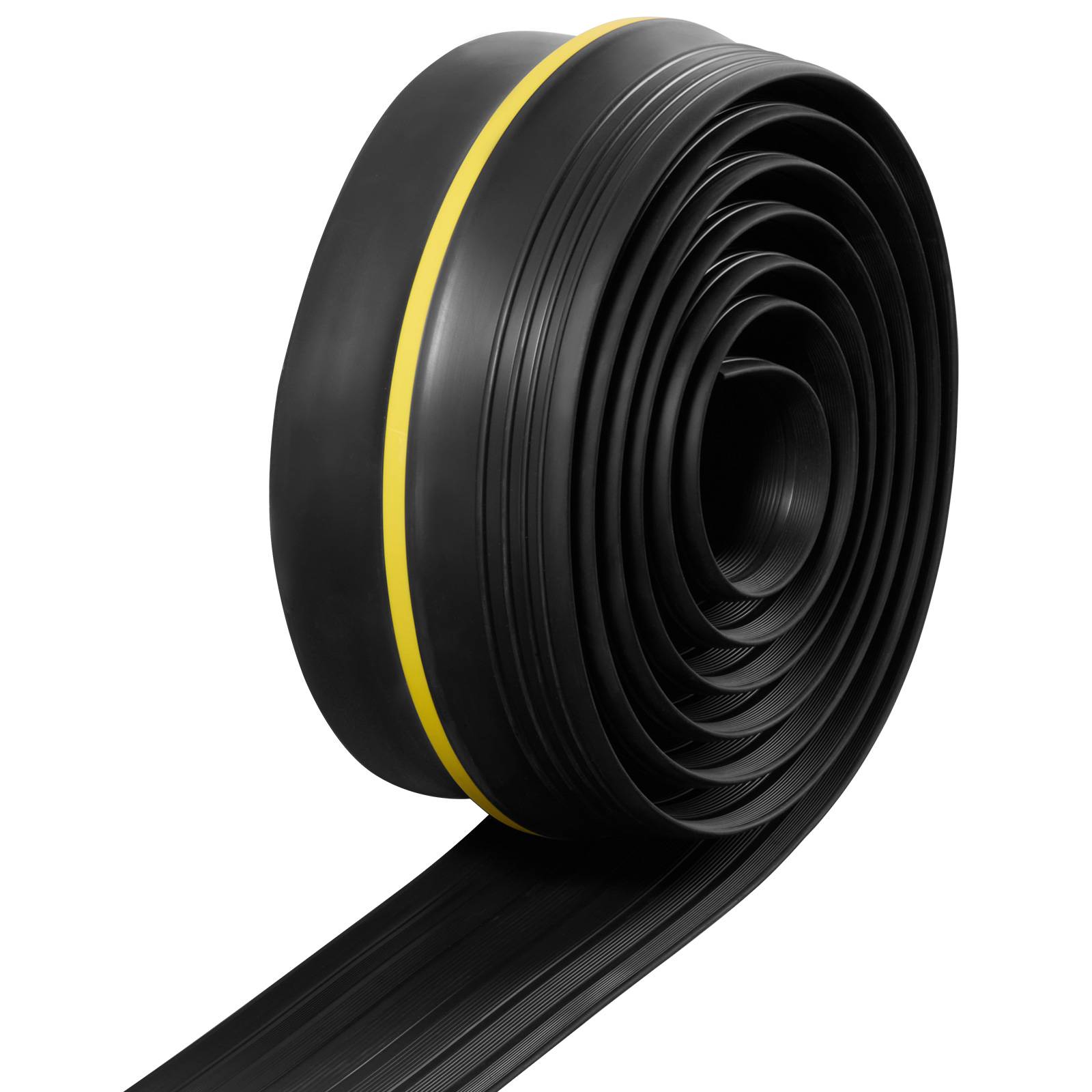 Vevor - VEVOR Joint porte garage 3m, seuil universel, PVC épais, adhésif, noir. - Image 9