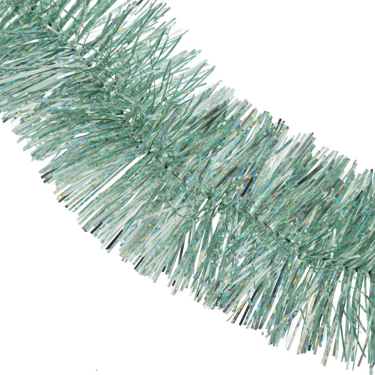 Guirlande de Noël holographique 50x4x2m vert amande ATMOSPHERA CREATEUR D'INTERIEUR - Image 2