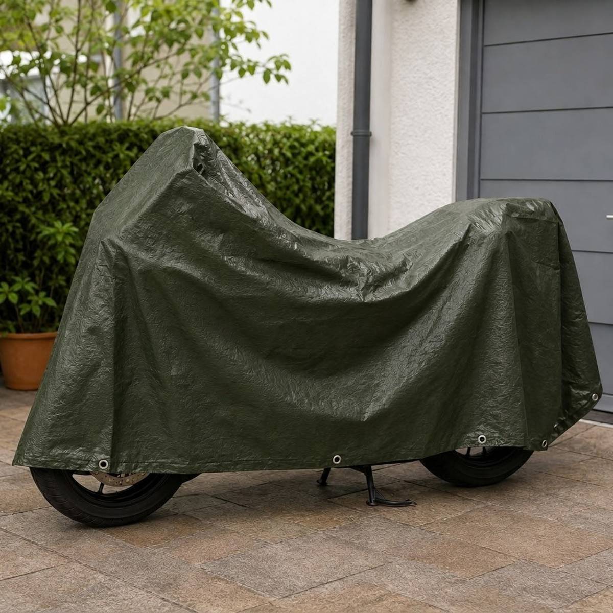 Vito - Bâche de protection 5 x 3 m Verte Etanche Protection Anti UV VITO - Imagen 3