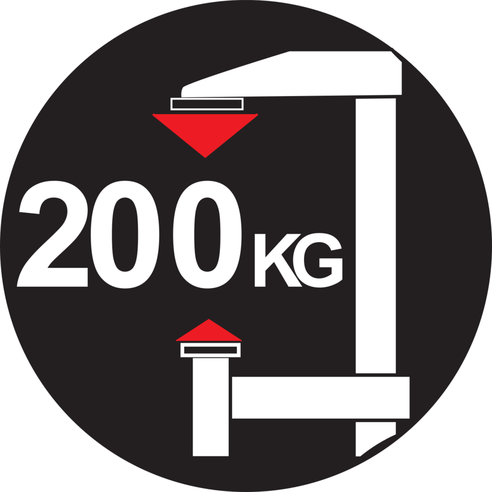Presse serrage rapide une main - 85 mm - section 20 x 5 mm - L. 450 mm - LEMAN - 7110.185.045 - Imagen 2