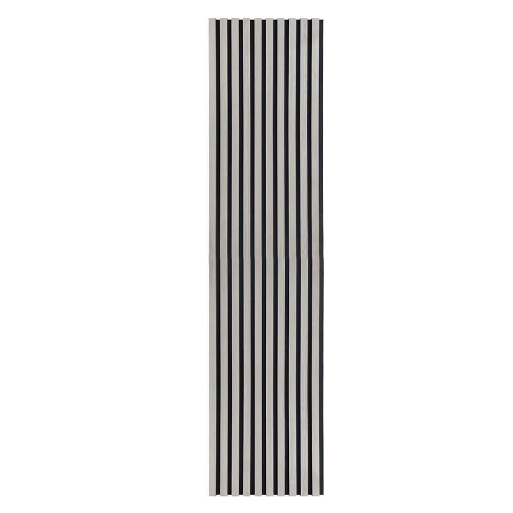 Home Deluxe - HOME DELUXE Panneau mural Panneau acoustique Grey Oak - 240 x 40 cm, 0,96 m²- | Panneaux muraux acoustiques, mur à lamelles, panneaux acoustiques - Image 2