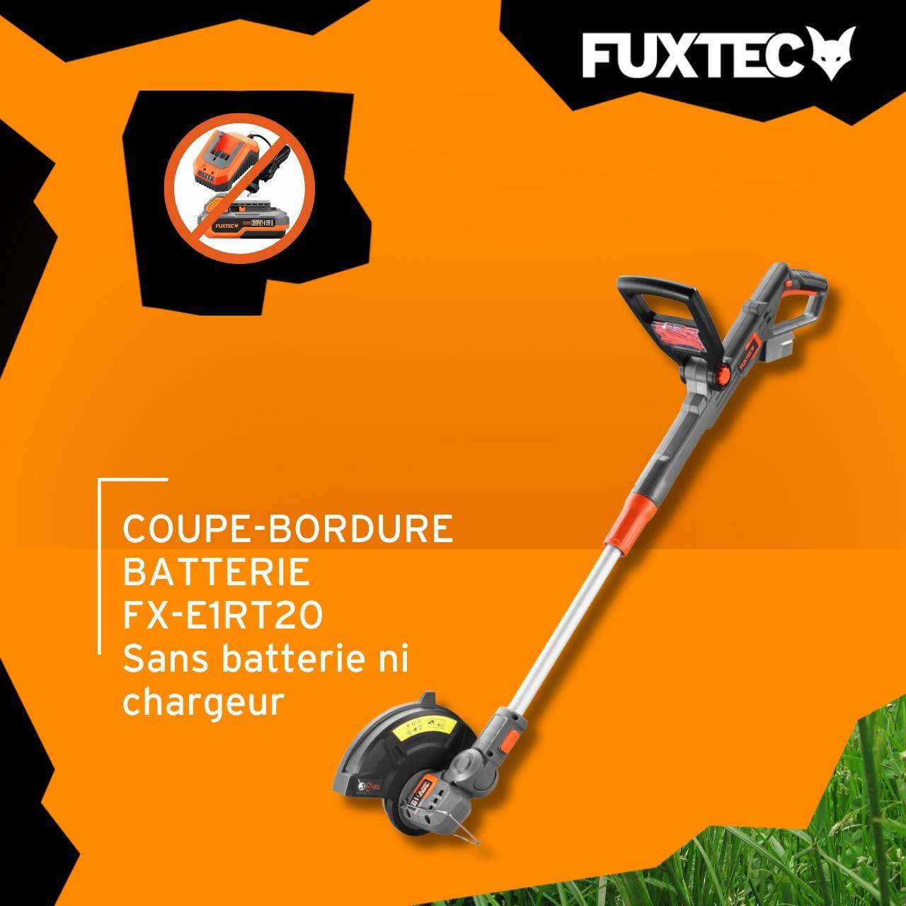 FUXTEC - Coupe bordure batterie - FUXTEC FX-E1RT20 - 20V - Sans batterie ni chargeur - Image 2