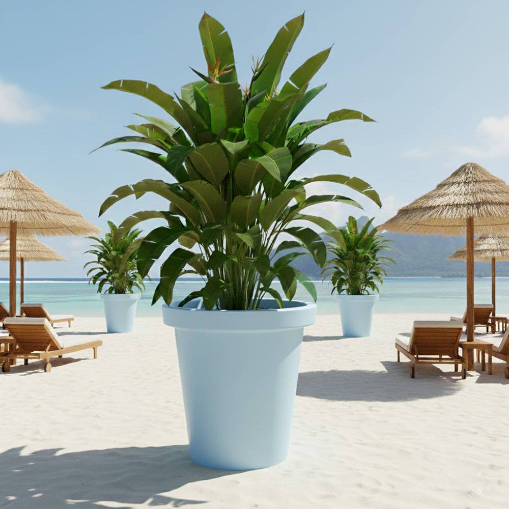 Pot de fleurs 420l delight - plast'up rotomoulage - Image 2