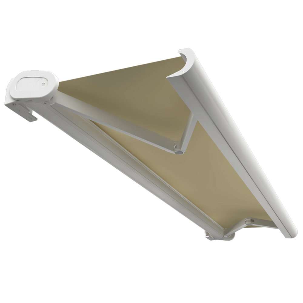 Intersun - Store banne coffre HEVOA 4,05x3,50 M (Manuelle - Blanc - Ecru) - INTERSUN - Imagen 1