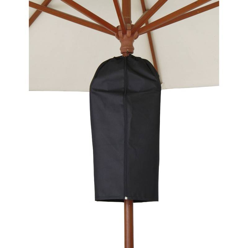Favex - Housse parasol électrique Bari 3 Têtes - FAVEX - Protection UV - Anti-Vieillissement - Noir - 50 cm haut