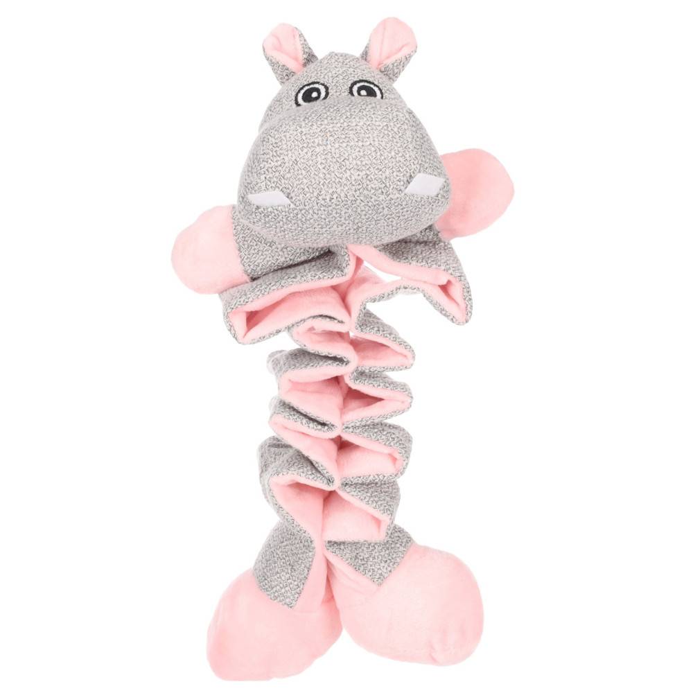 Flamingo - jeux Hippopotame Rose Filsy 34 cm pour Chiot - Imagen 2
