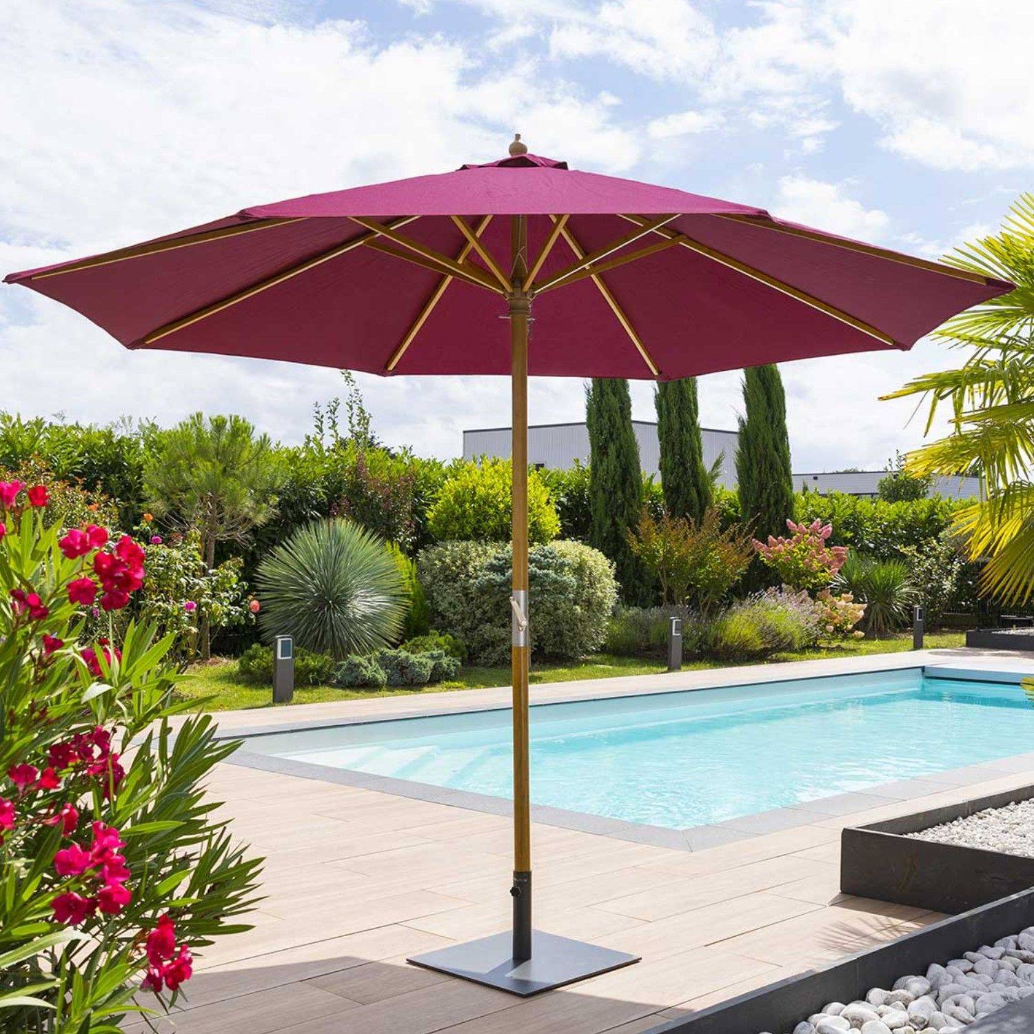 Hesperide - Parasol droit Rond Tinaei - Hespéride - Imagen 2