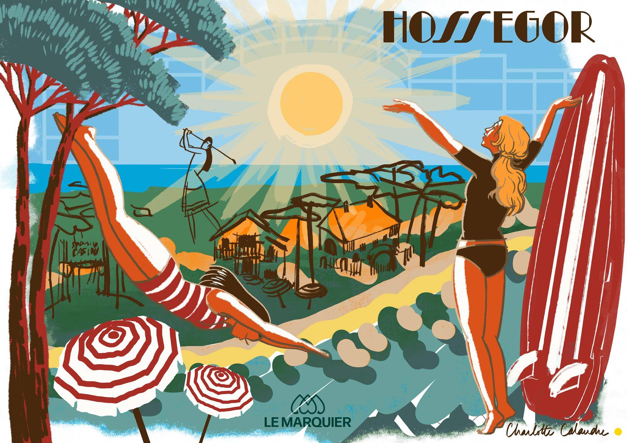 Le Marquier - PLANCHA HOSSEGOR ÉDITION LIMITÉE 199 EXEMPLAIRES - Image 3