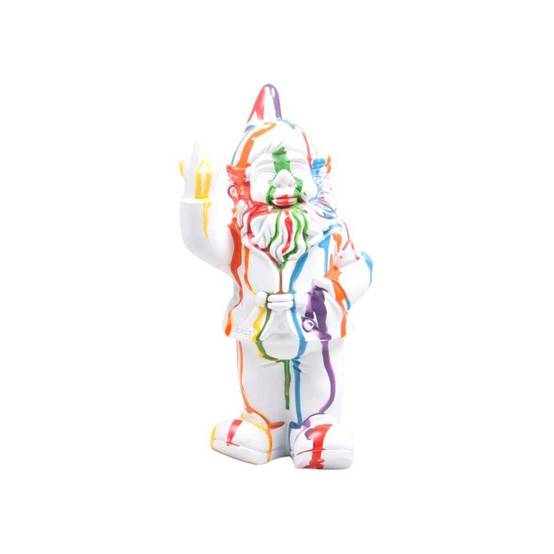 Kaicurh Nain De Jardin 15cm Humour Extérieur - Statue Doigt d'Honneur Kaicurh Nain De Jardin 15cm Humour Extérieur - Statue Doigt d'Honneur